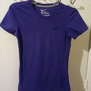 Purple xs nike shirt